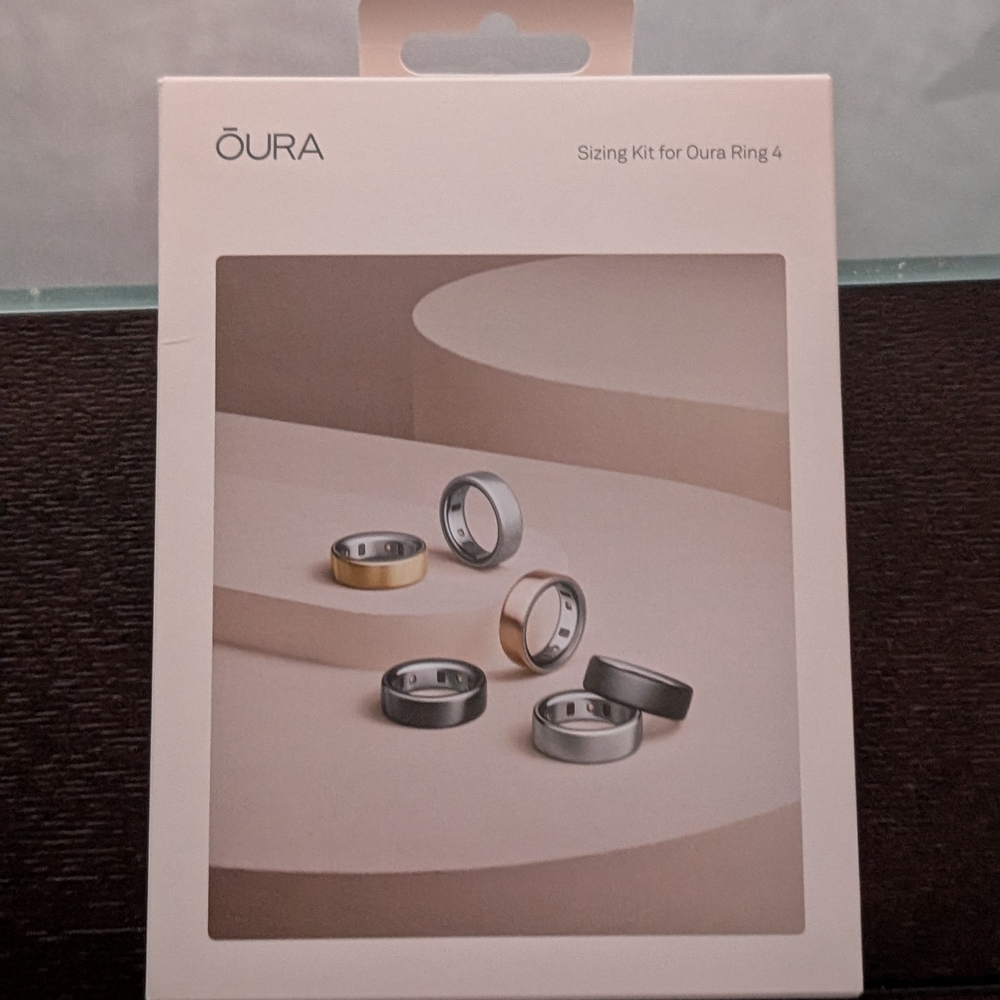Oura Women's Ring Set Sizing Kit- Gold and Silver